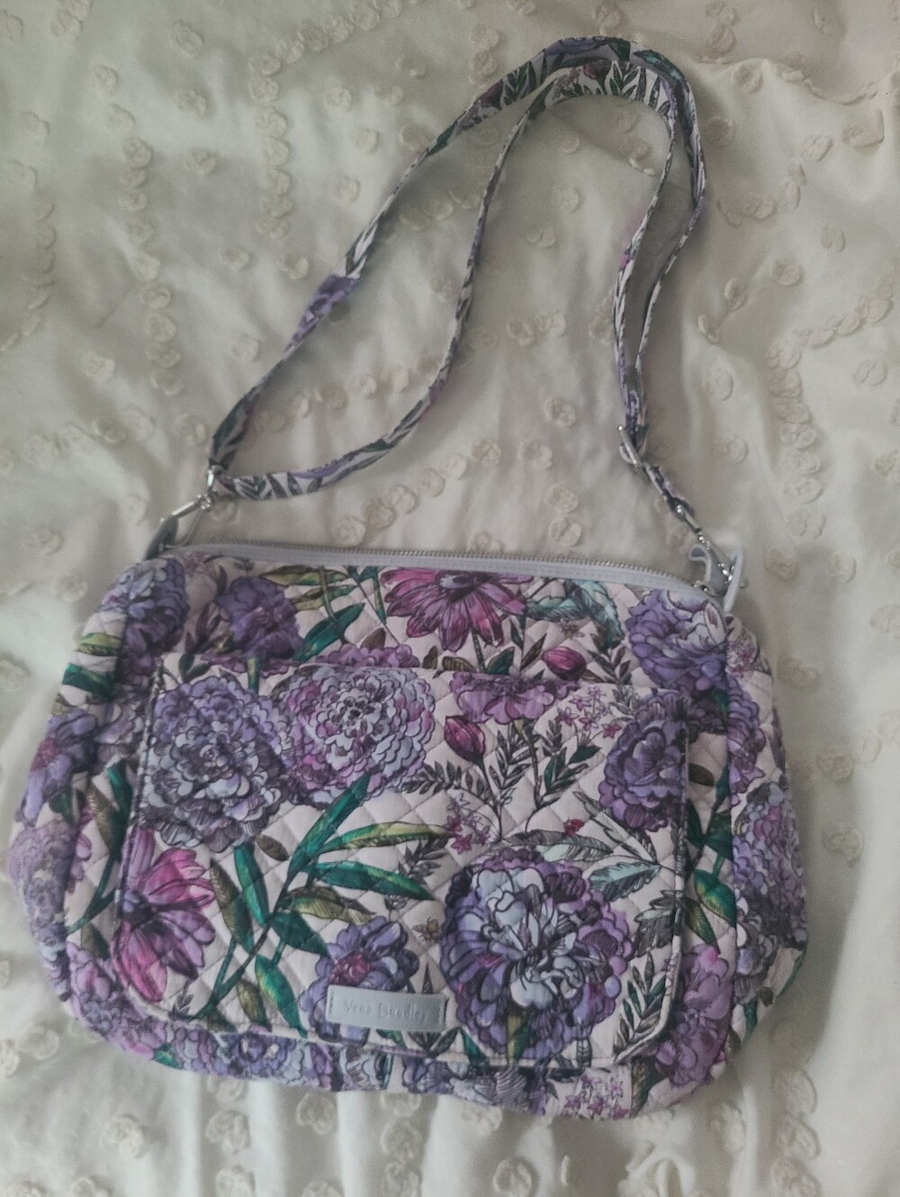 Vera Bradley Purple Floral Crossbody Purse